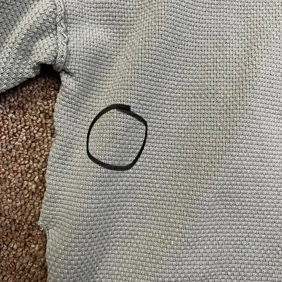 FREE PEOPLE Beach Hailee Waffle Knit Set Size Large - Picture 12 of 13